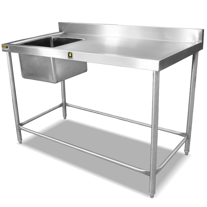Fregadero una Tarja Izquierda Acero Inoxidable INMEZA FACTORY F1II