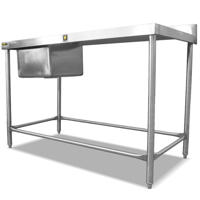 Fregadero una Tarja Izquierda Acero Inoxidable INMEZA FACTORY F1II