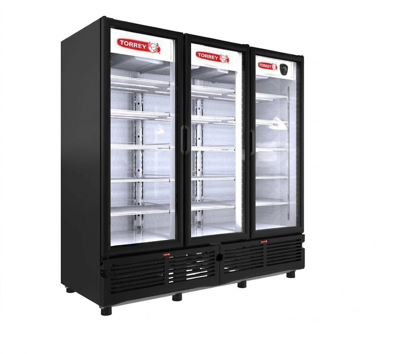 Refrigerador Vertical Exhibidor 3 Puertas Cristal 72 Pies Torrey TVC72-F3