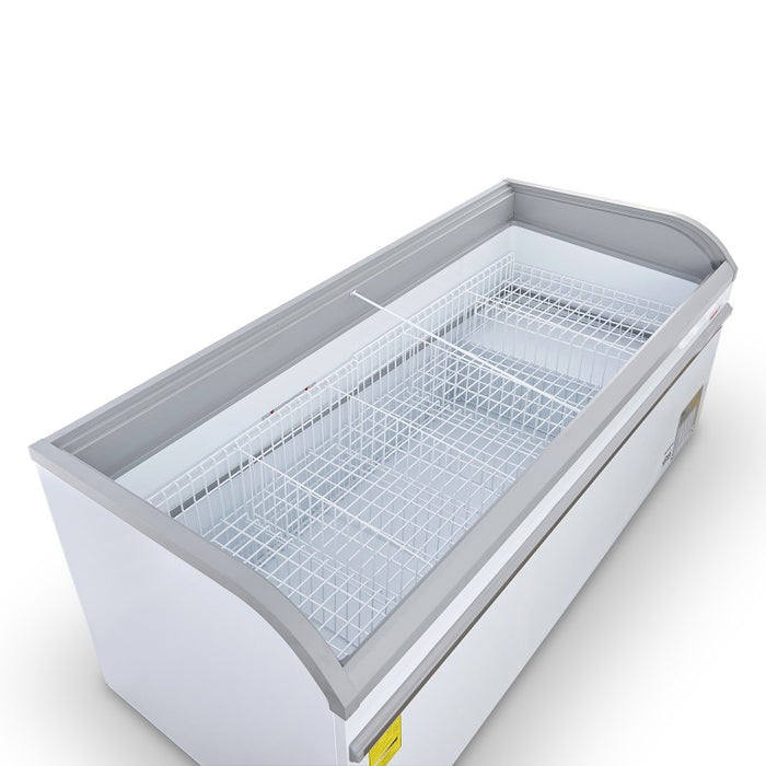 Islas de Exhibición Dual de Refrigeración y Media Congelación Lateral 2m Torrey IEDI-200