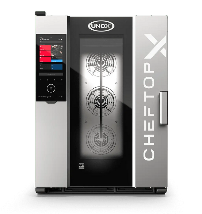 CHEFTOP X Horno Mixto Electrico Sobremesa 10 Bandejas GN 1/1 Unox XEDA-1011-EXRS-CM