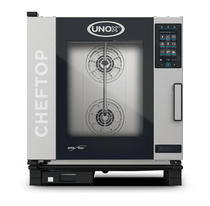 CHEFTOP MIND.Maps Horno Sobremesa Electrico Combinado 7 Bandejas GN 1/1 Unox XEVC-0711-EPRM-MS