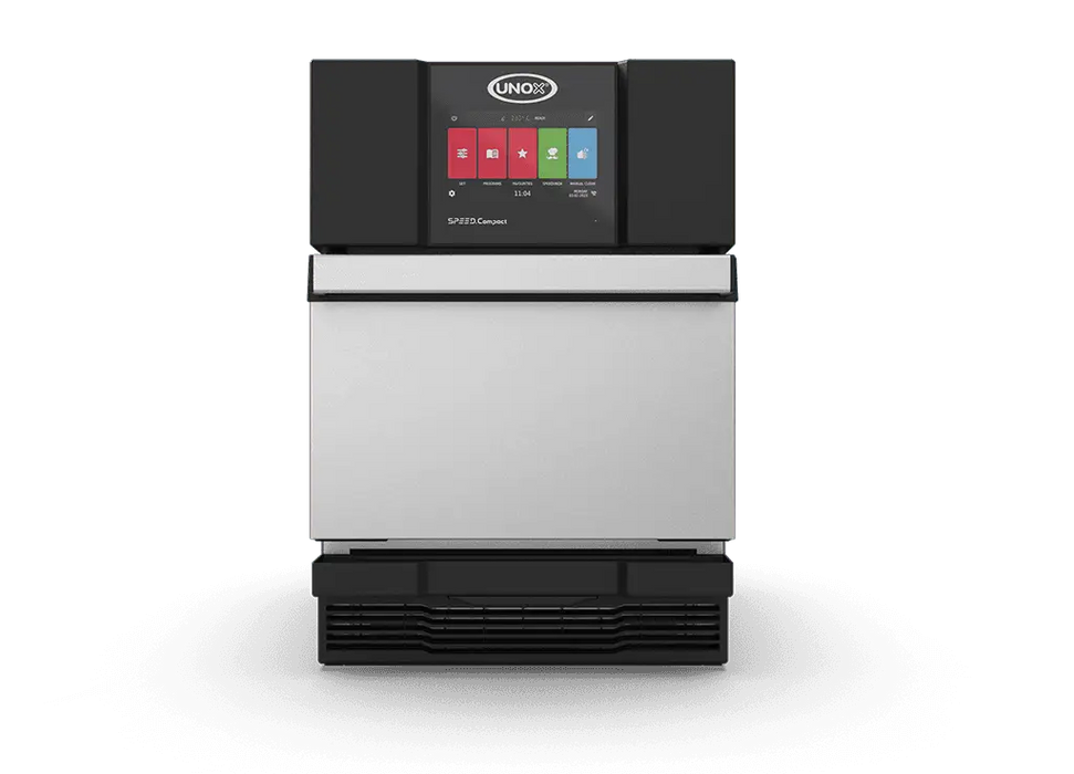 Horno Convección y Cocción Acelerada Eléctrico 1 Bandeja 30x30 cm SPEED.Compact™ ECO  Unox XEMA-01NS-MCDS-AL