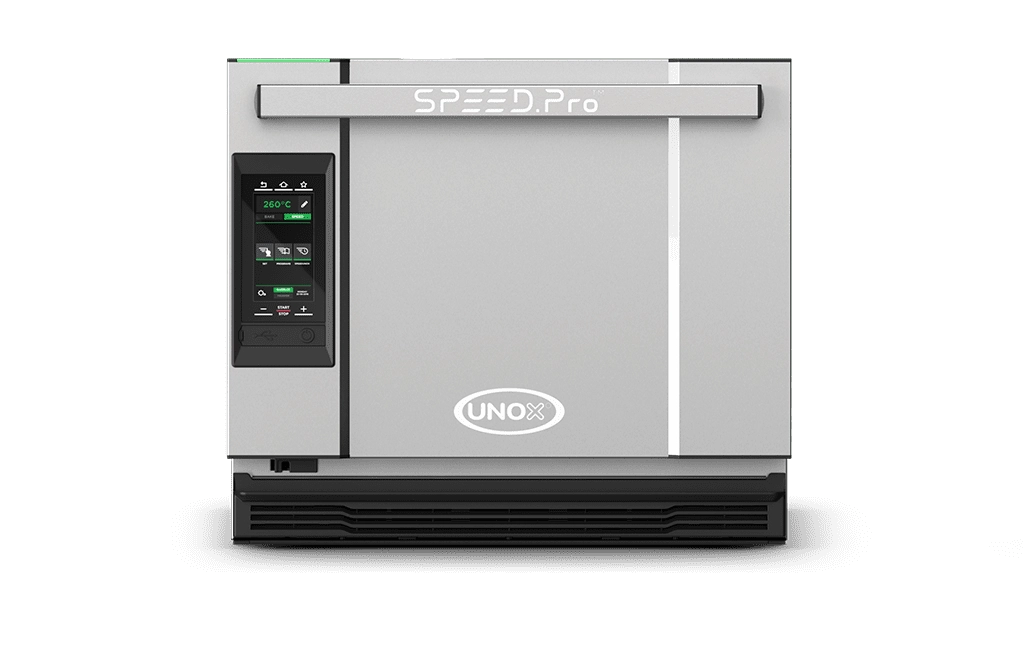 Speed.Pro Horno Convección y Cocción Acelerada Eléctrico 3 Bandejas 46x33 cm Unox XESR-03HS-EDDS