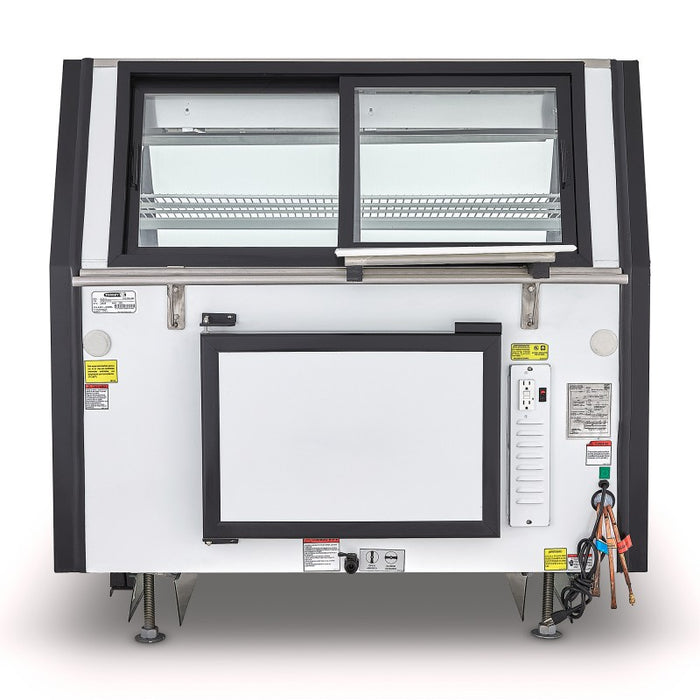Vitrina Carnicera Tramo Exhibidor Acero Inox 130cm Torrey TEC130-AI