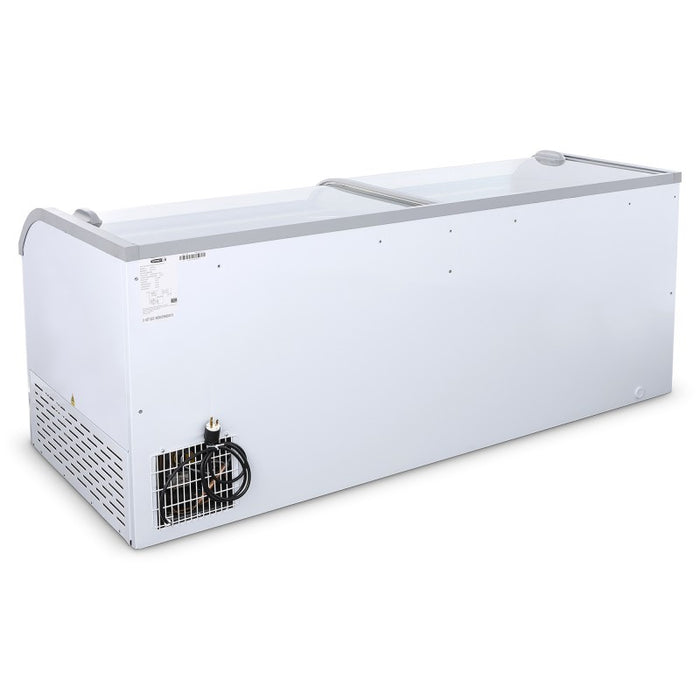 Islas de Exhibición Dual de Refrigeración y Media Congelación Lateral 2m Torrey IEDI-200