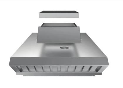 Chasis con Filtro de Carbón Activo para Campana UNOX  XUC140