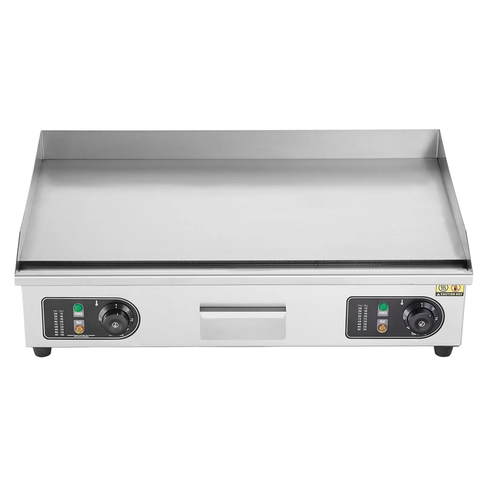 Plancha Eléctrica Comercial Acero Inox 4,400W VEVOR HT-820