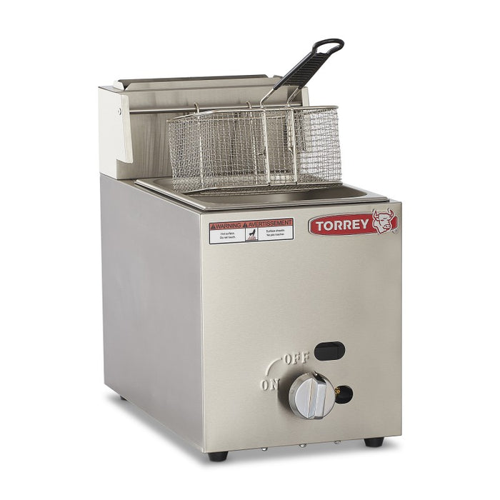 Freidora de Mesa Gas 5L Torrey FRT-5G
