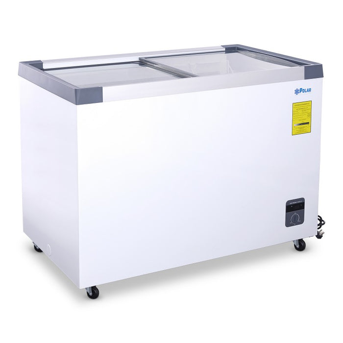 Congelador Horizontal Tapa Cristal Recto 225L Polar CH-300PR