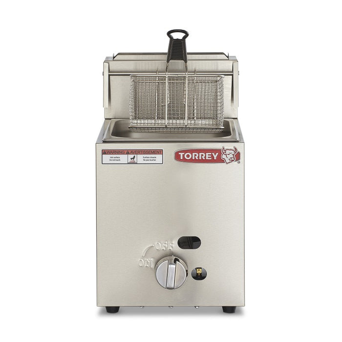 Freidora de Mesa Gas 5L Torrey FRT-5G