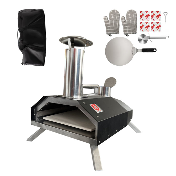 Horno De Pizza Para Exteriores Madera Pelle Inmeza VV-BXSPSL
