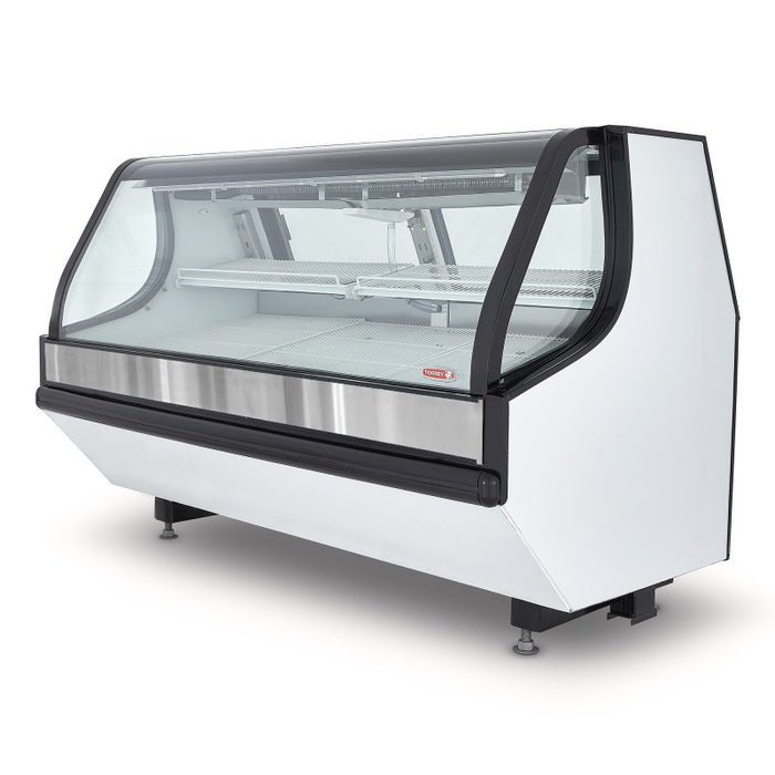 Vitrina Carnicera Autocontenida Blanca 200cm Torrey VTA200