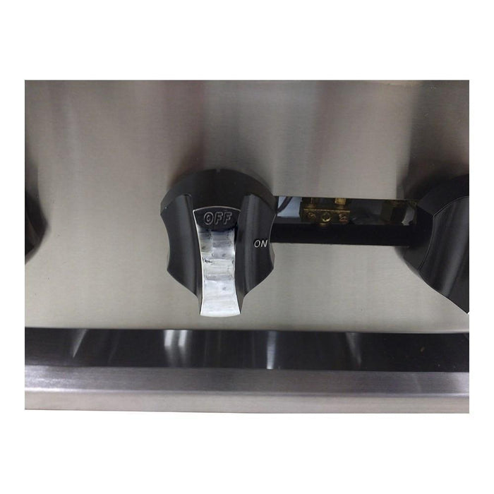 ASBER AERB-24 Asador Radiante de 24" Acero Inoxidable Envio por Cobrar Asadores ASBER 