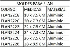 Bak FLAN2218 Molde para Flan Aluminio #18 Envío por Cobrar – INMEZA