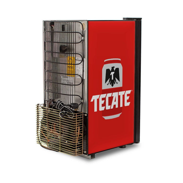 Refrigerador Vertical Negro Cervecero Tecate Minimal Imbera 1.5 Pies 1019786 TECATE MINIMAL