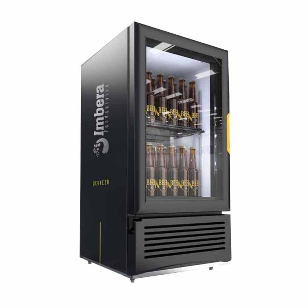 Imbera Ccv72 1018604 Refrigerador Vertical Cervecero 1 Puerta Cristal 4 Pies Foodservice 1/4 HP Refrigeradores Verticales Imbera 