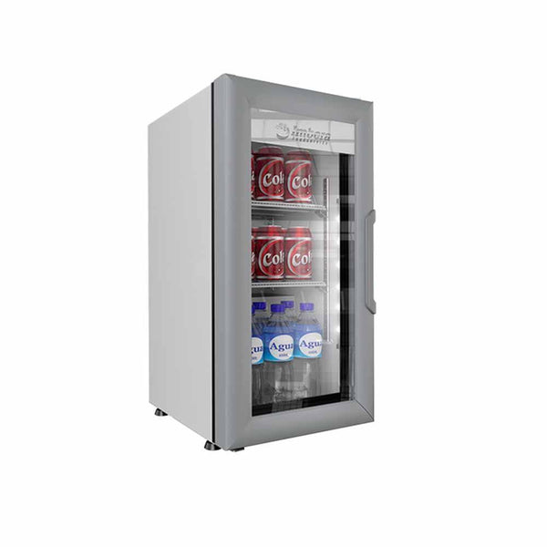 Imbera Vr1.5 1010084 Refrigerador Vertical 1 Puerta Cristal Luz Led 115V. 1/8 HP Refrigeradores Verticales Imbera 