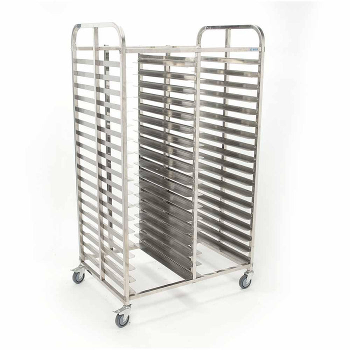 MIGSA BN-T07 Carro Tipo Espiguero Doble para 36 Charolas 99 x 66 x 180 cm POR COBRAR Carro de Servicio MIGSA 