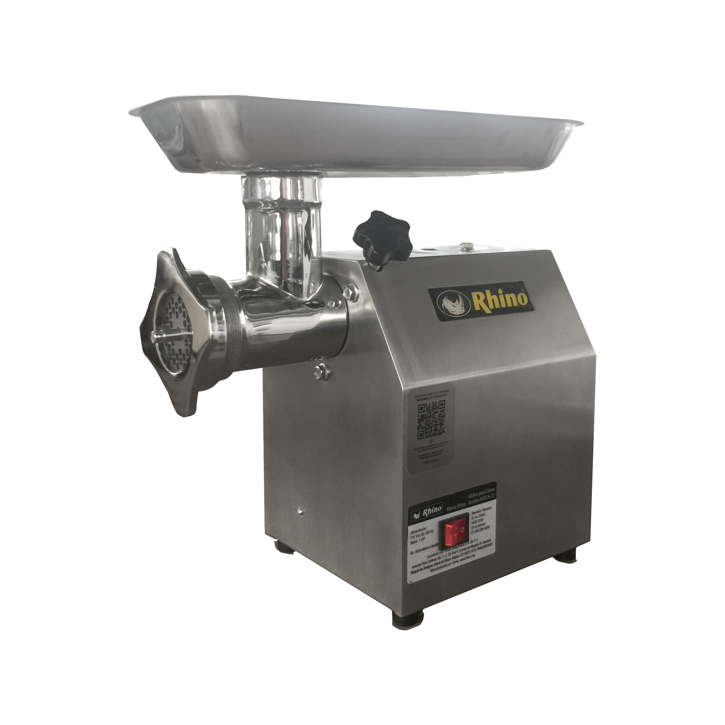 Molino Carne 1 Hp Rhino MOCA-12 — INMEZA