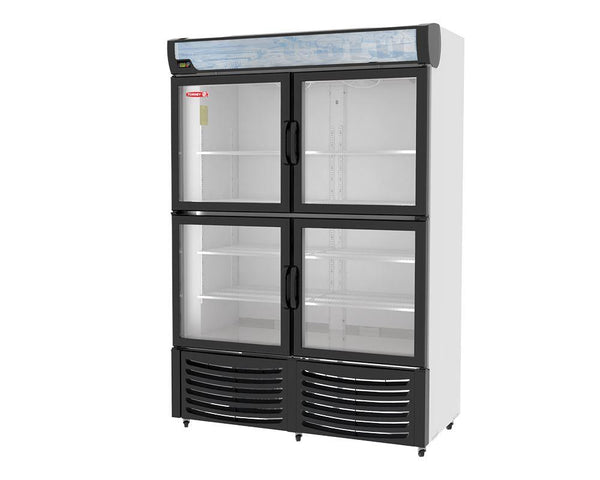 Torrey R36L-4P Refrigerador vertical exhibidor de 4 puertas Envío por cobrar Refrigeracion TORREY 