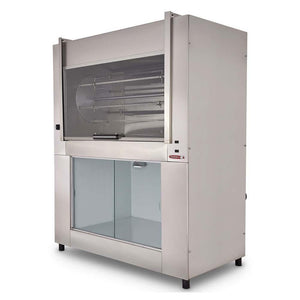 Rosticero Gas Acero Inox 6 Varillas 48 Pollos Torrey RT48 — INMEZA