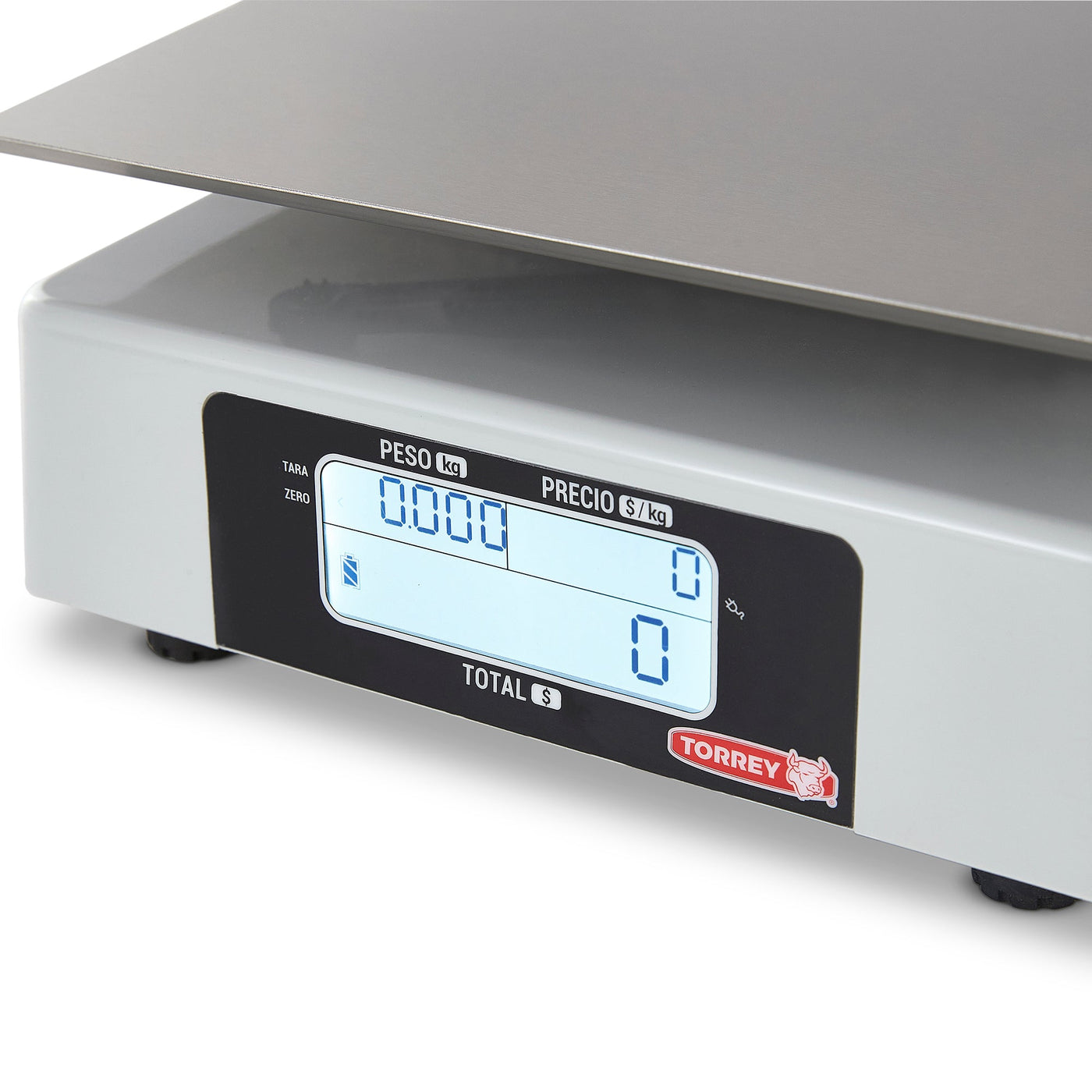 Báscula Digital, Tri-Rango Para Mayor Exactitud Acero Inox 30kg Torrey ...