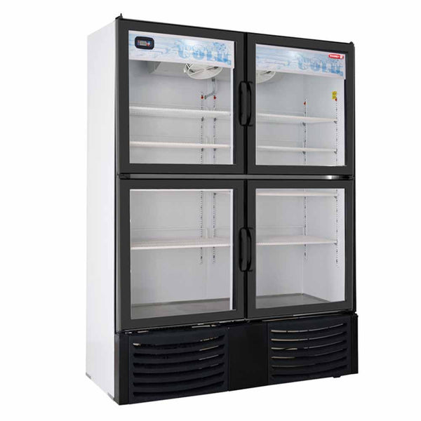 Imbera G342 3P 1023825 Refrigerador Vertical 3 Puertas Cristal Luz Led –  INMEZA
